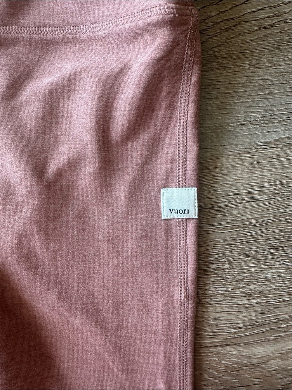 Vuori Rose Dust Legging Joggers with White Waistband - Picture 4 of 5